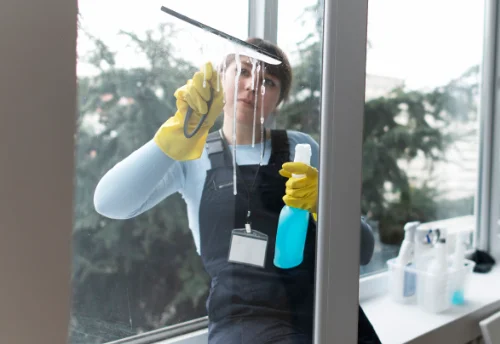 Nettoyage de vitres intérieures et extérieures à la Sauzière-Saint-Jean